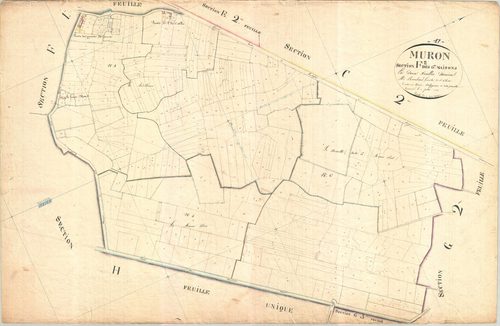 Muron - Section F2 dite des Grandes Marais.