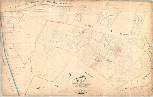 Muron - Section A2 dite de l'Isleau.