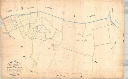Muron - Section A3 dite de l'Isleau.