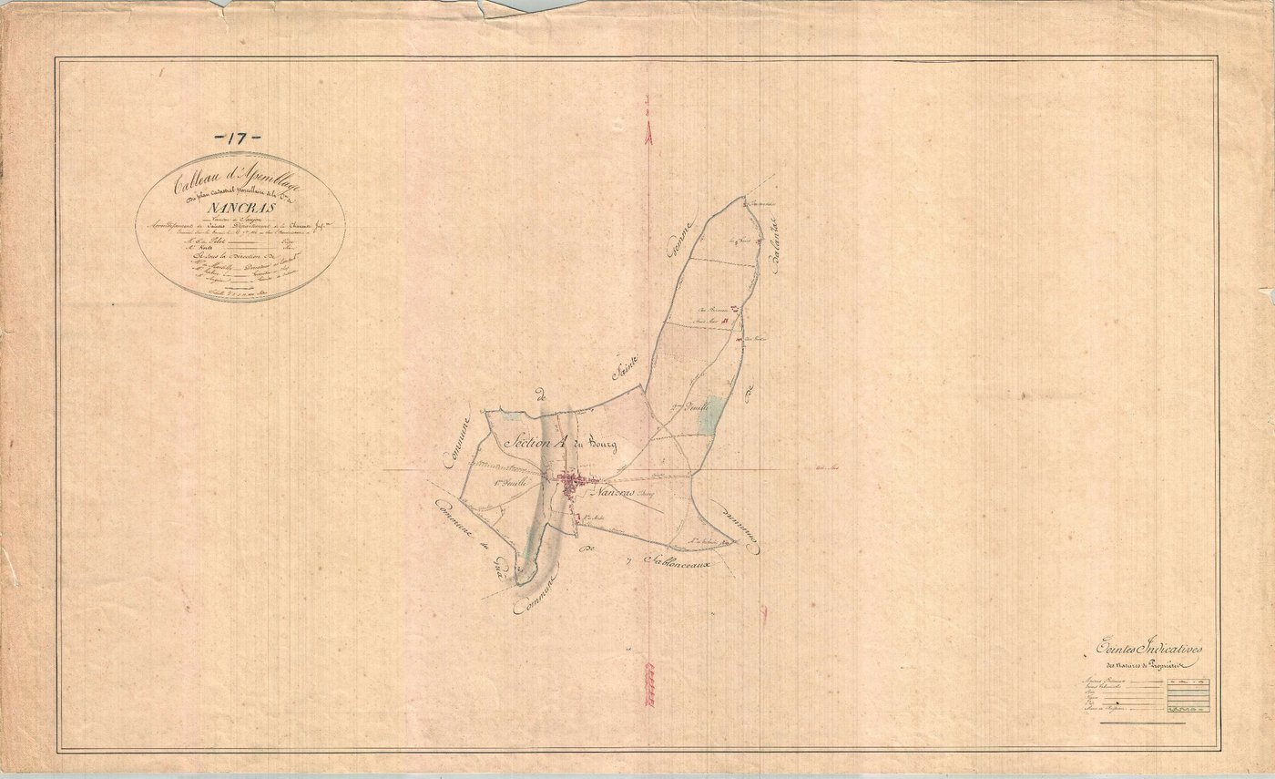 Nancras - Tableau d'assemblage.