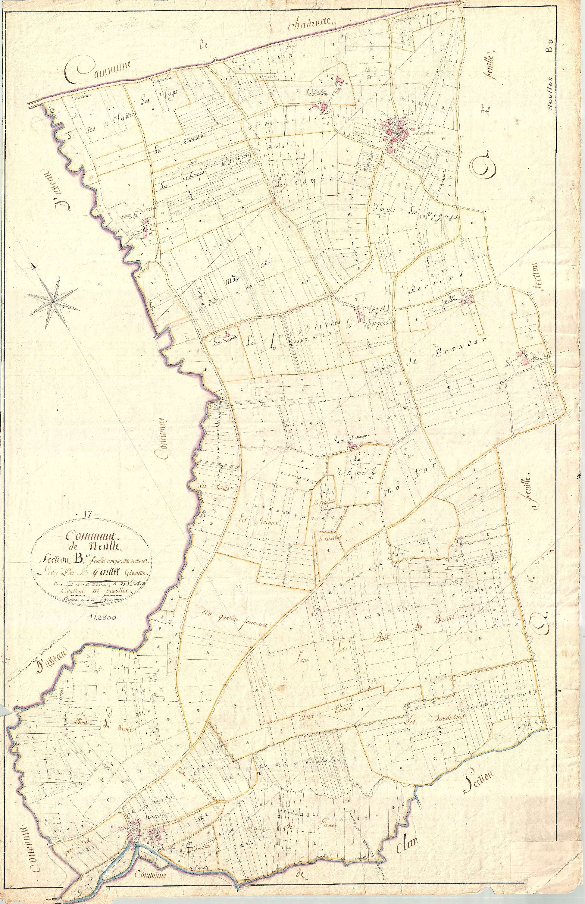 Neulles - Section B dite de Minot.