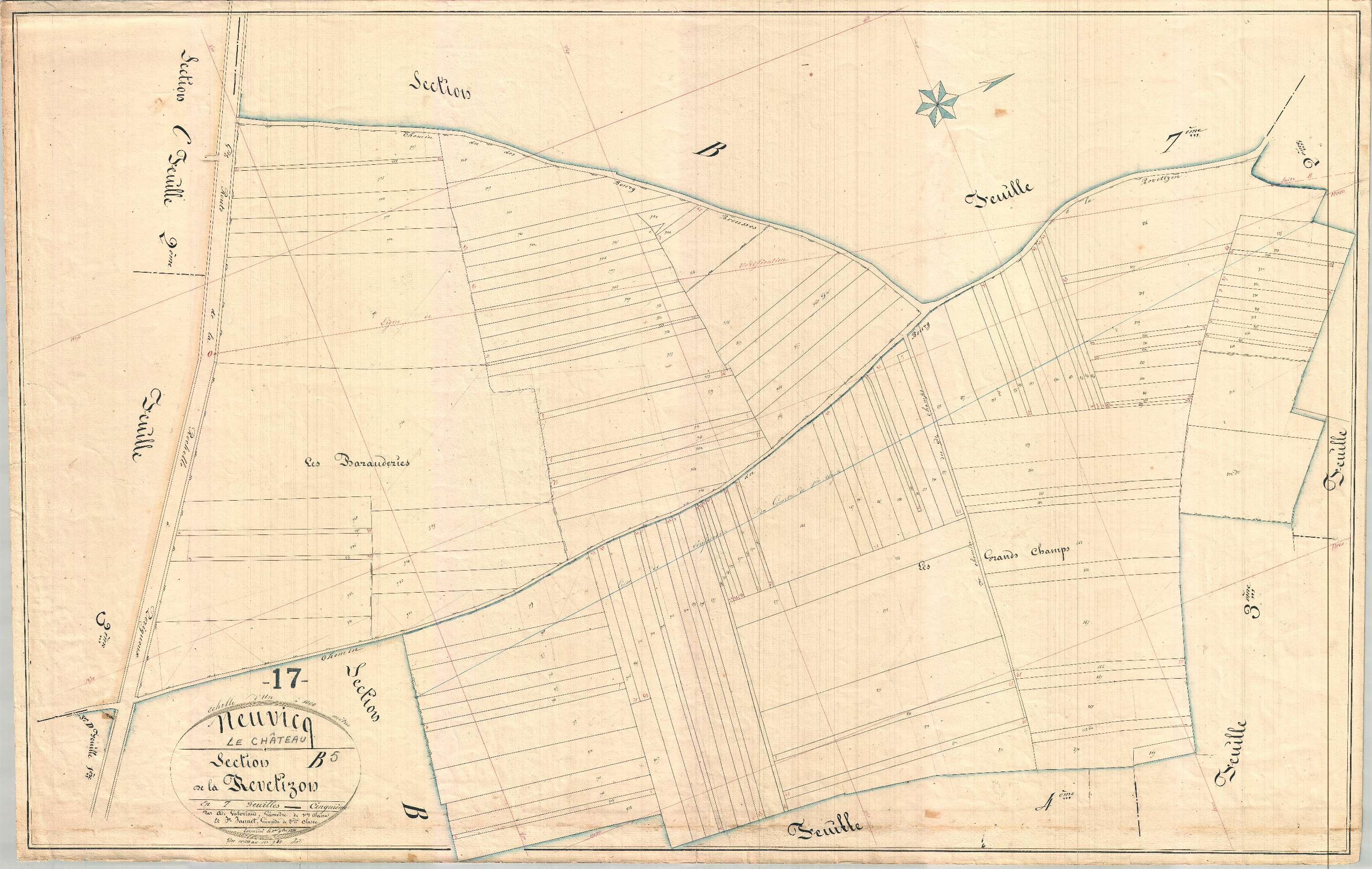 Neuvicq-le-Château - Section B5 dite de la Revetizon.
