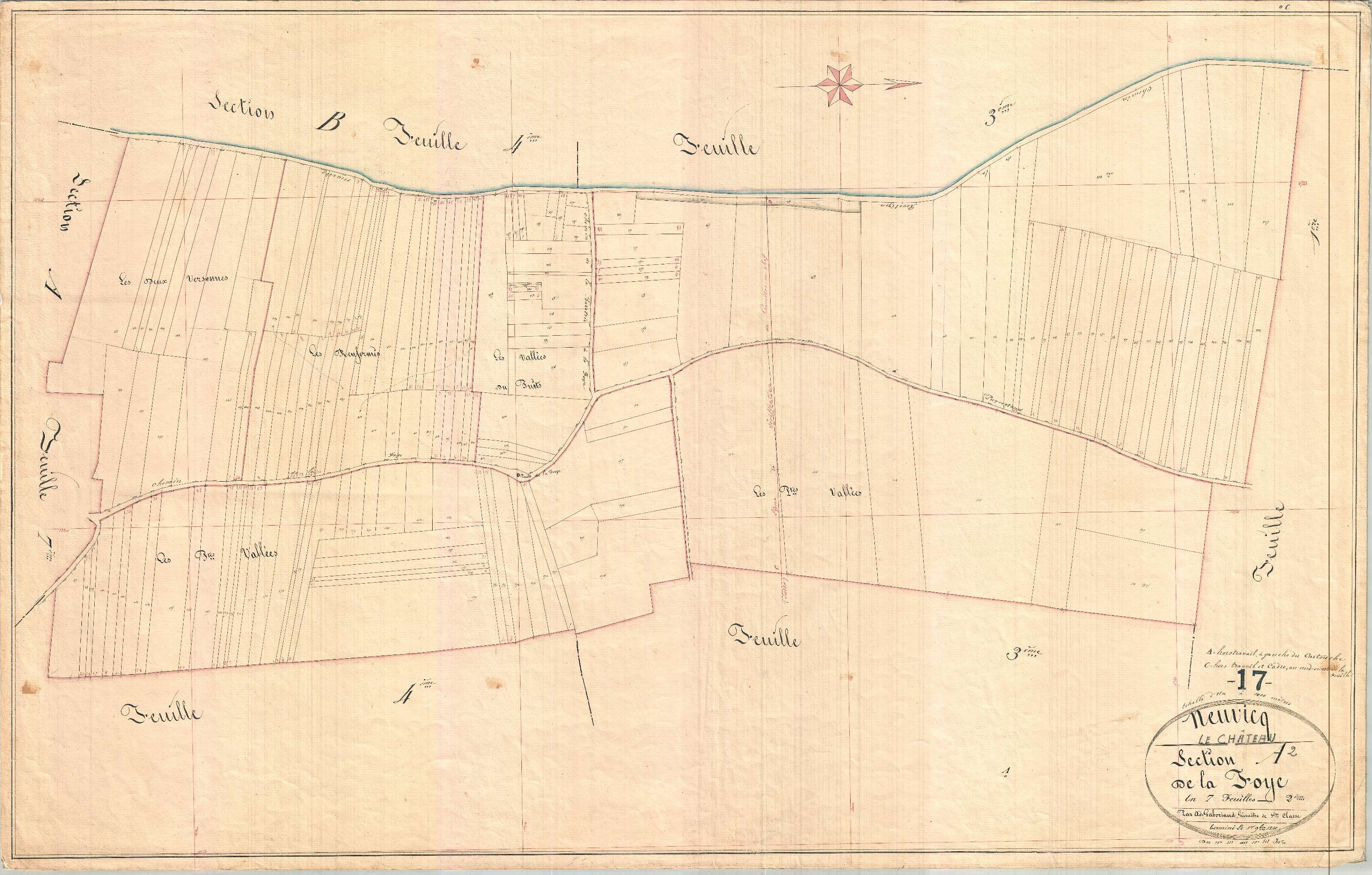 Neuvicq-le-Château - Section A2 dite de la Foye.