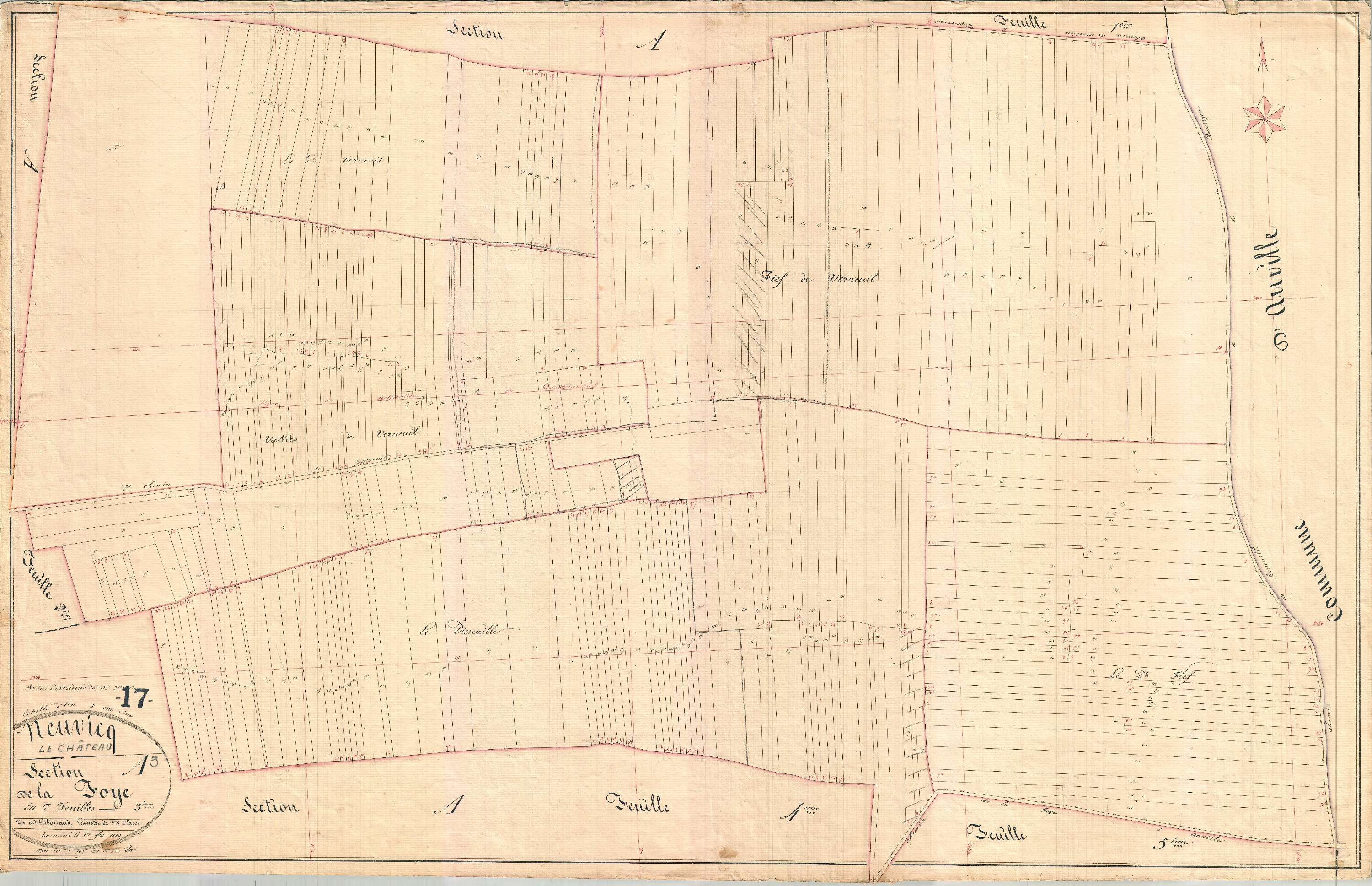 Neuvicq-le-Château - Section A3 dite de la Foye.