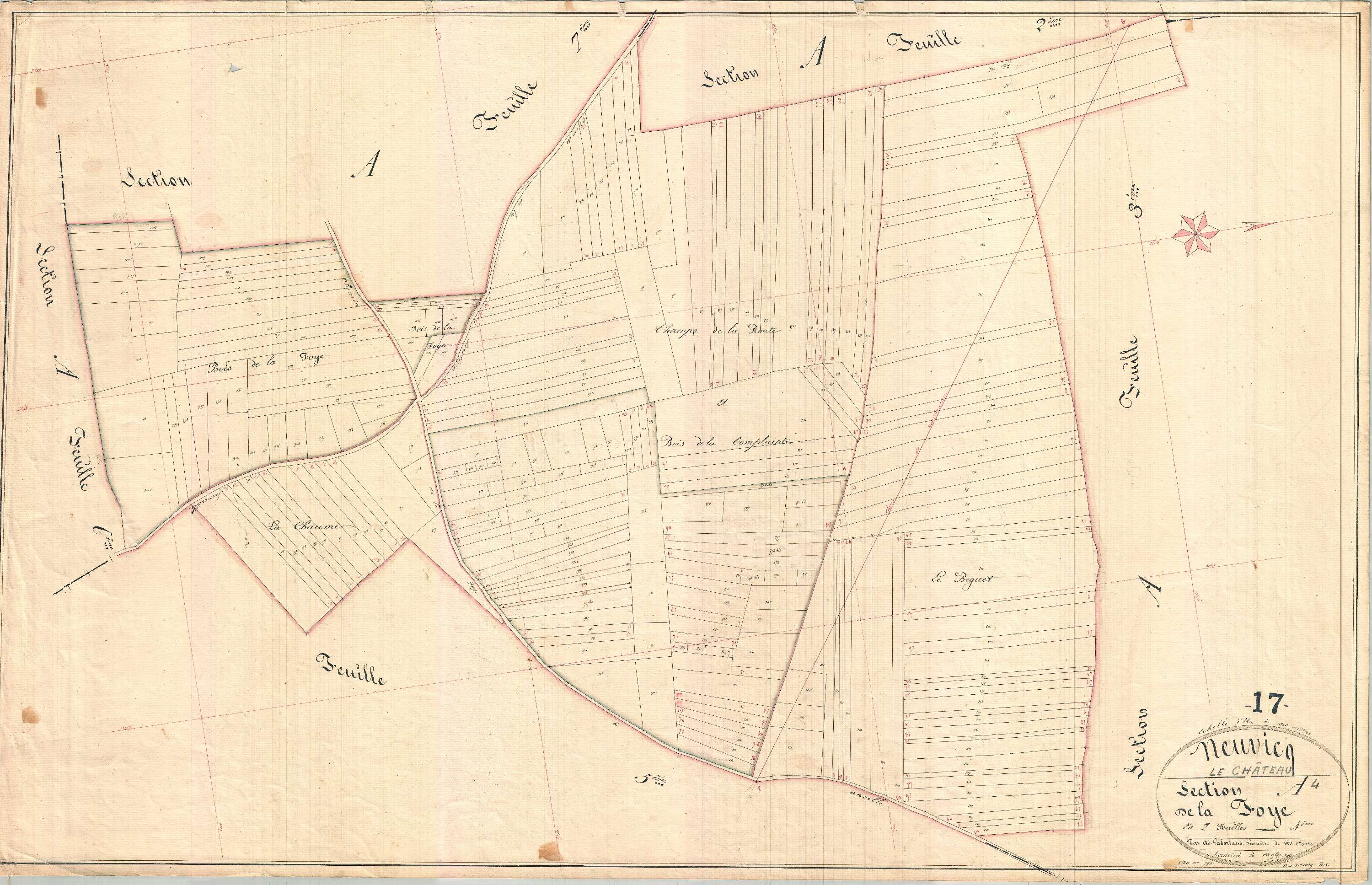 Neuvicq-le-Château - Section A4 dite de la Foye.