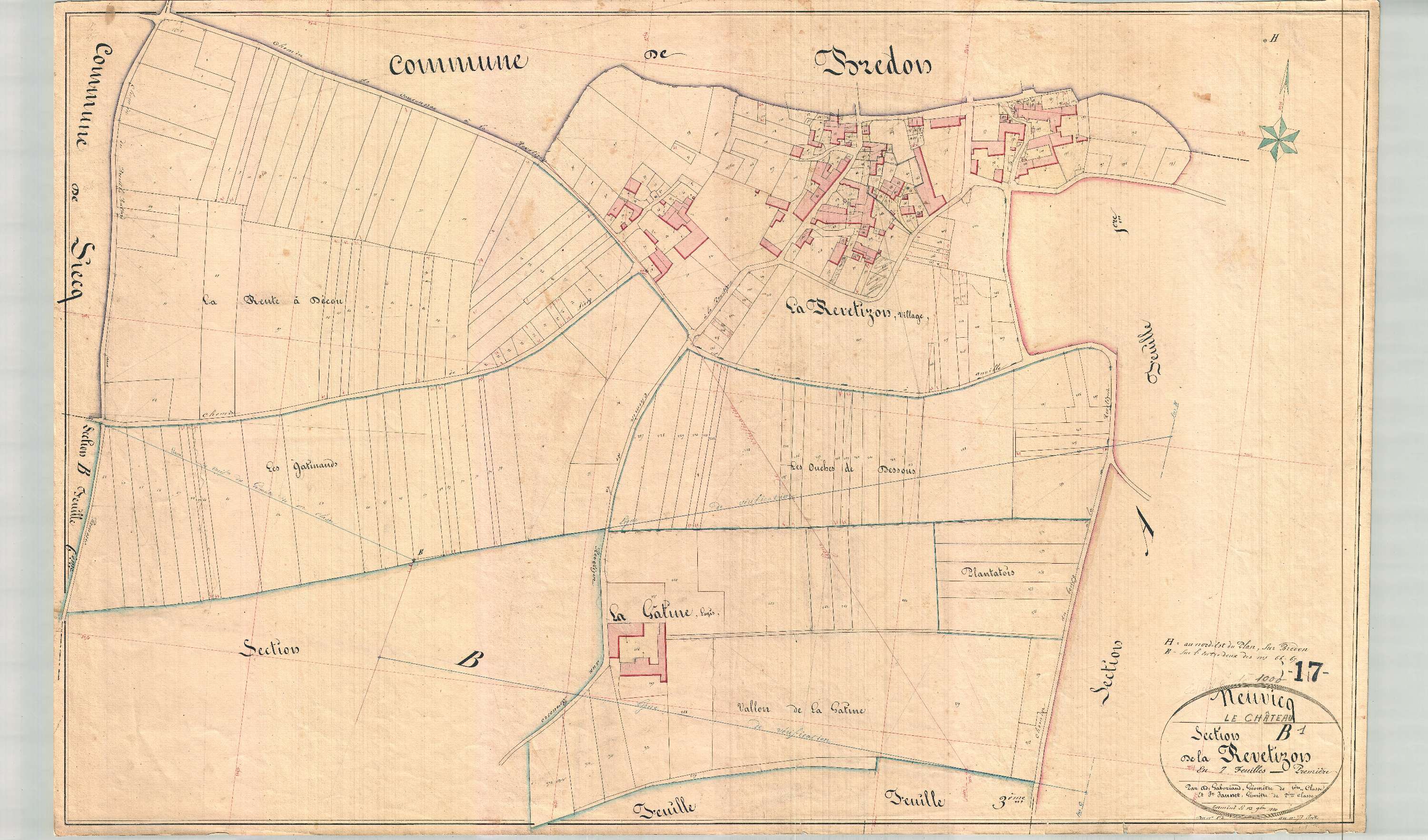 Neuvicq-le-Château - Section B1 dite de la Revetizon.