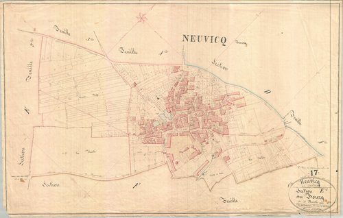Neuvicq-le-Château - Section E1 dite du Bourg.