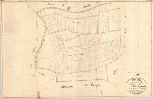 Neuvicq-le-Château - Section F3 dite des Bois Gravets.
