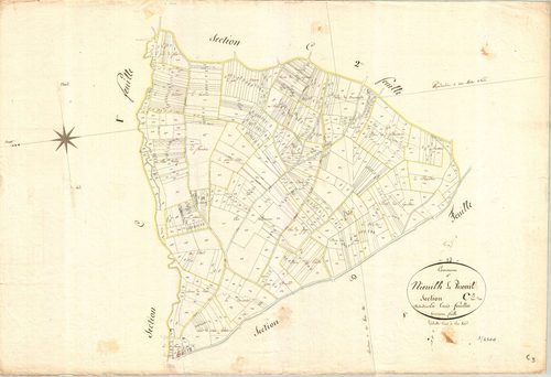 Nieul-le-Virouil - Section C3 dite des Boudaudries.