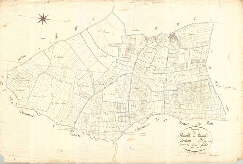 Nieul-le-Virouil - Section B1 dite de chez Mathias.
