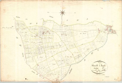 Nieul-le-Virouil - Section C1 dite des Boudaudries.