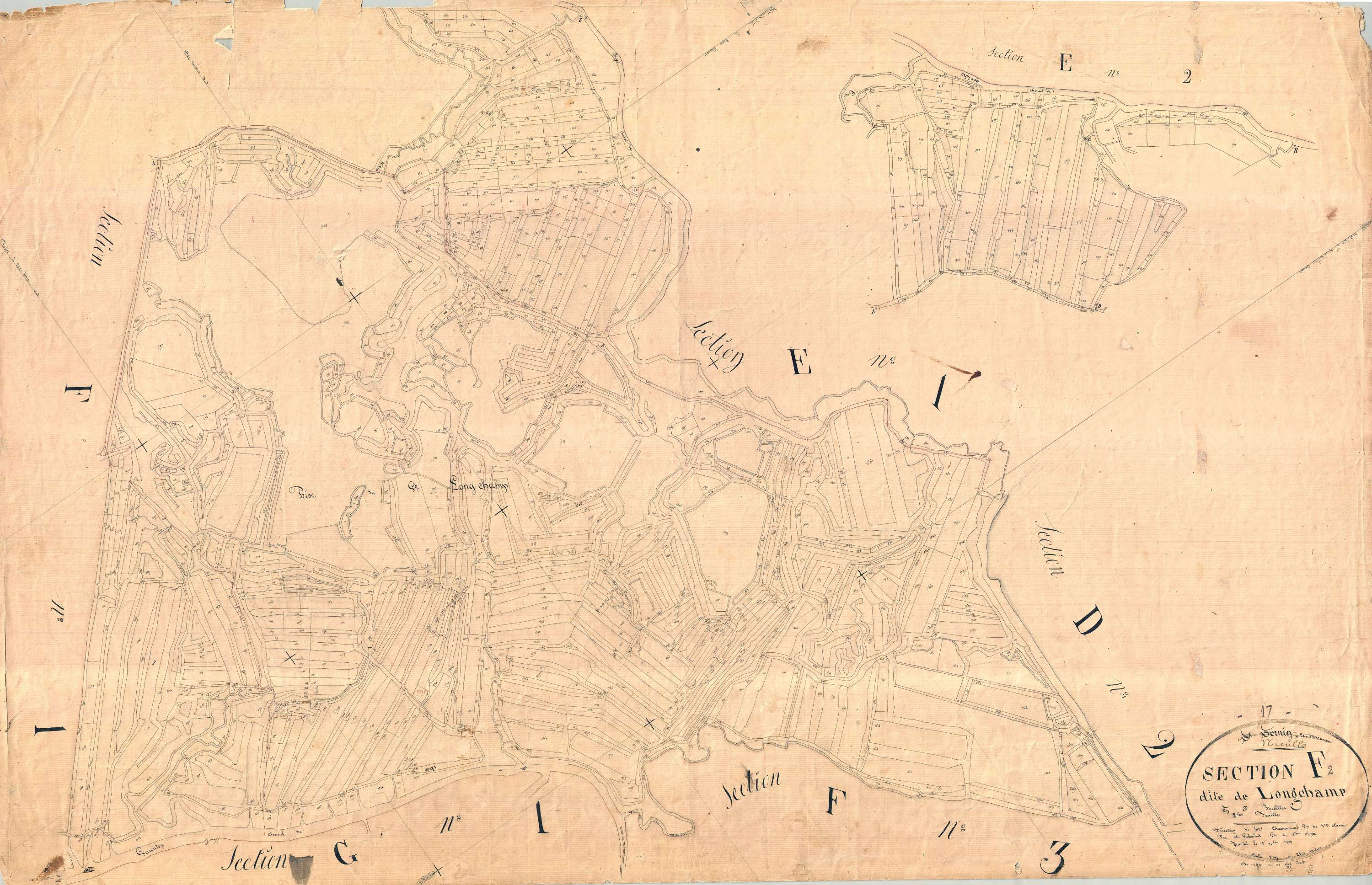 Nieulle-sur-Seudre - Section F2 dite de Longchamp.