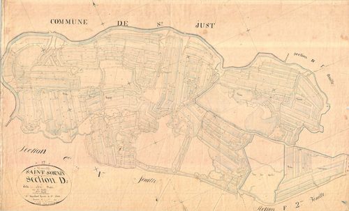 Nieulle-sur-Seudre - Section D2 dite des Prats.