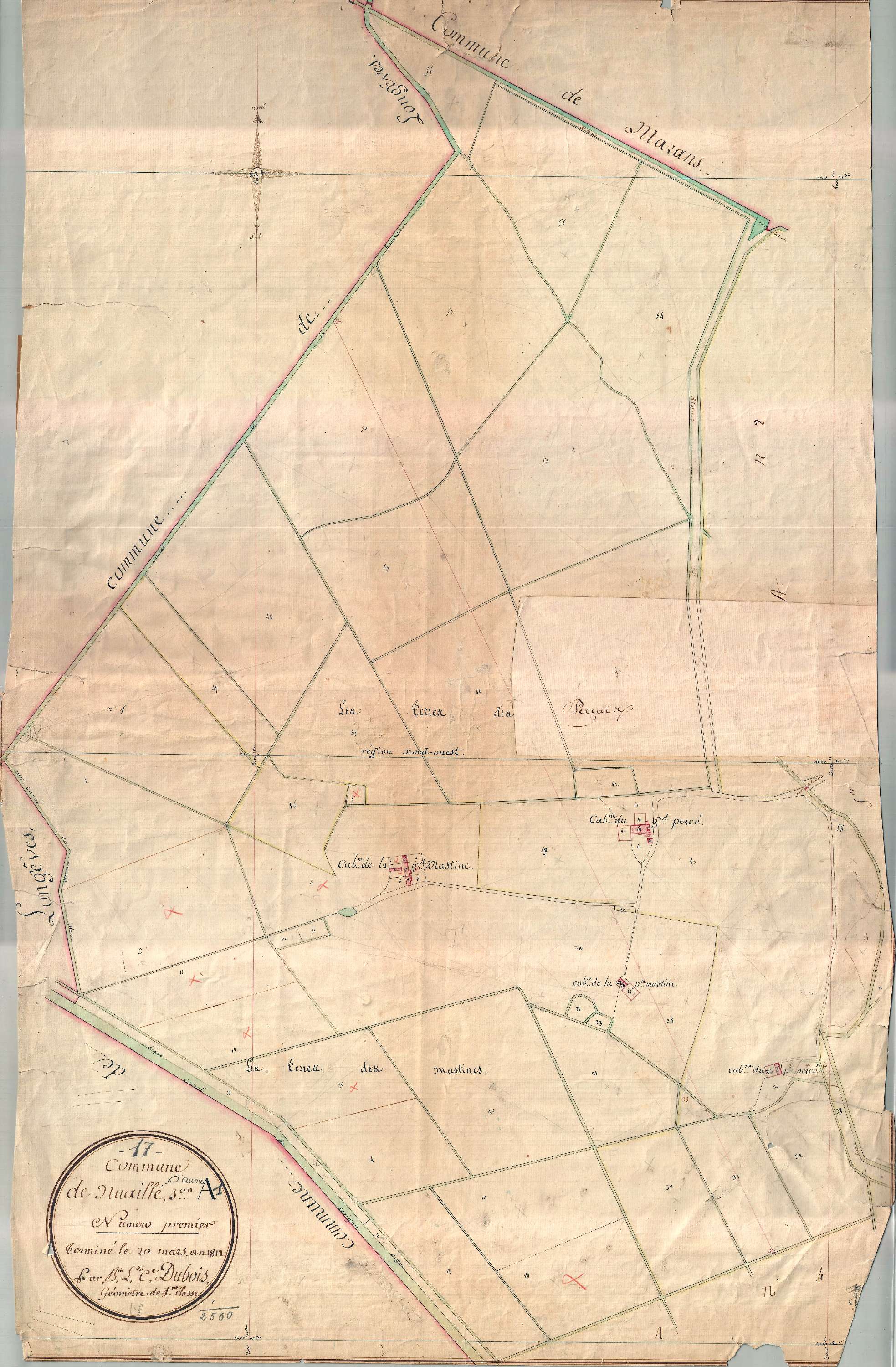 Nuaillé-d'Aunis - Section A1 (sans nom).