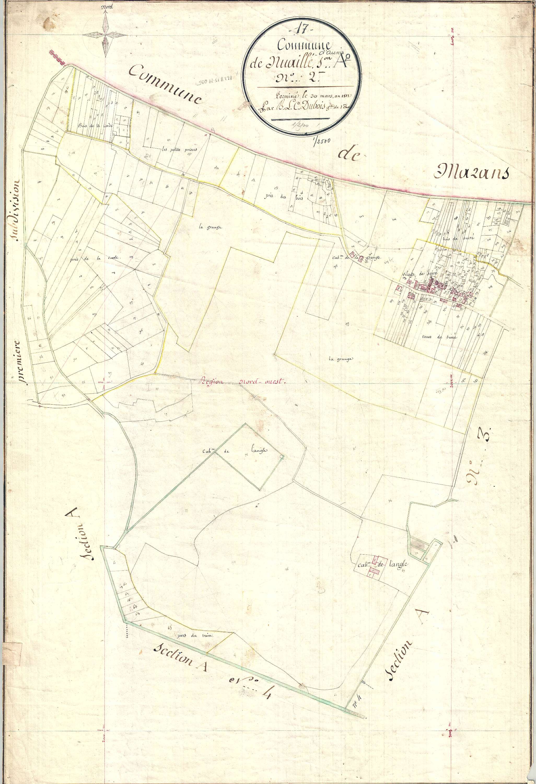 Nuaillé-d'Aunis - Section A2 (sans nom).