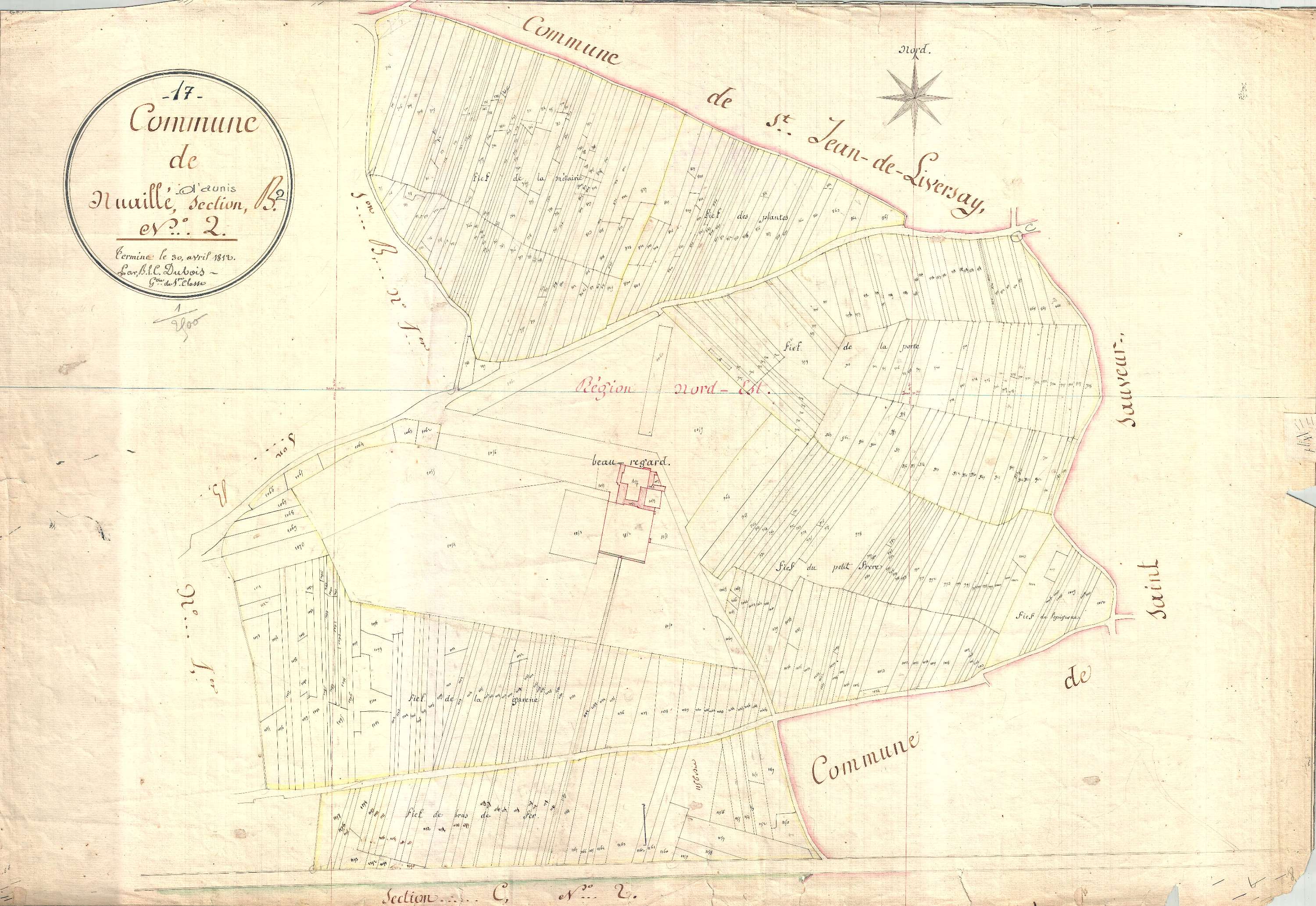 Nuaillé-d'Aunis - Section B2 (sans nom).