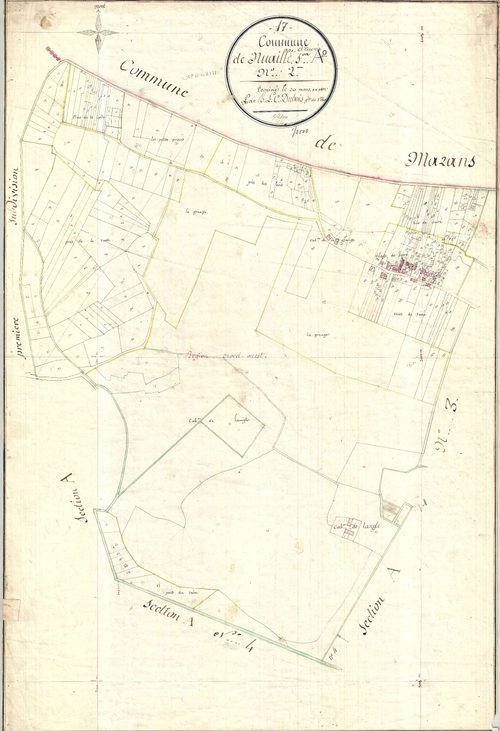 Nuaillé-d'Aunis - Section A2 (sans nom).