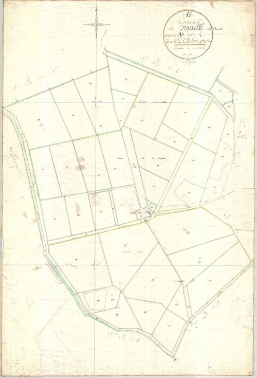 Nuaillé-d'Aunis - Section A4 (sans nom).