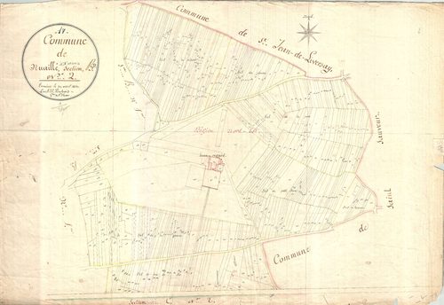 Nuaillé-d'Aunis - Section B2 (sans nom).