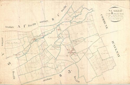 Nuaillé-sur-Boutonne - Section B2 dite du Grand Oulme.