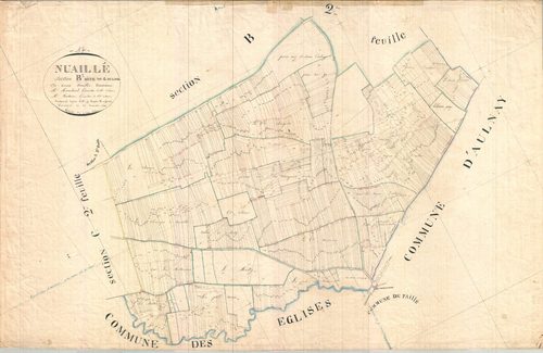 Nuaillé-sur-Boutonne - Section B3 dite du Grand Oulme.