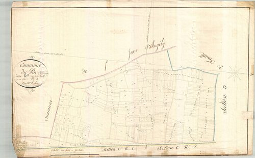 Saint-Denis-du-Pin - Section D3 dite de la Fayolle.