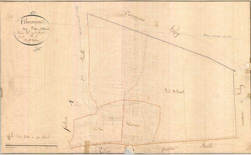Saint-Denis-du-Pin - Section A1 dite des Souverts.