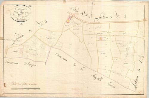Saint-Denis-du-Pin - Section B2 dite de Bourgneuf.