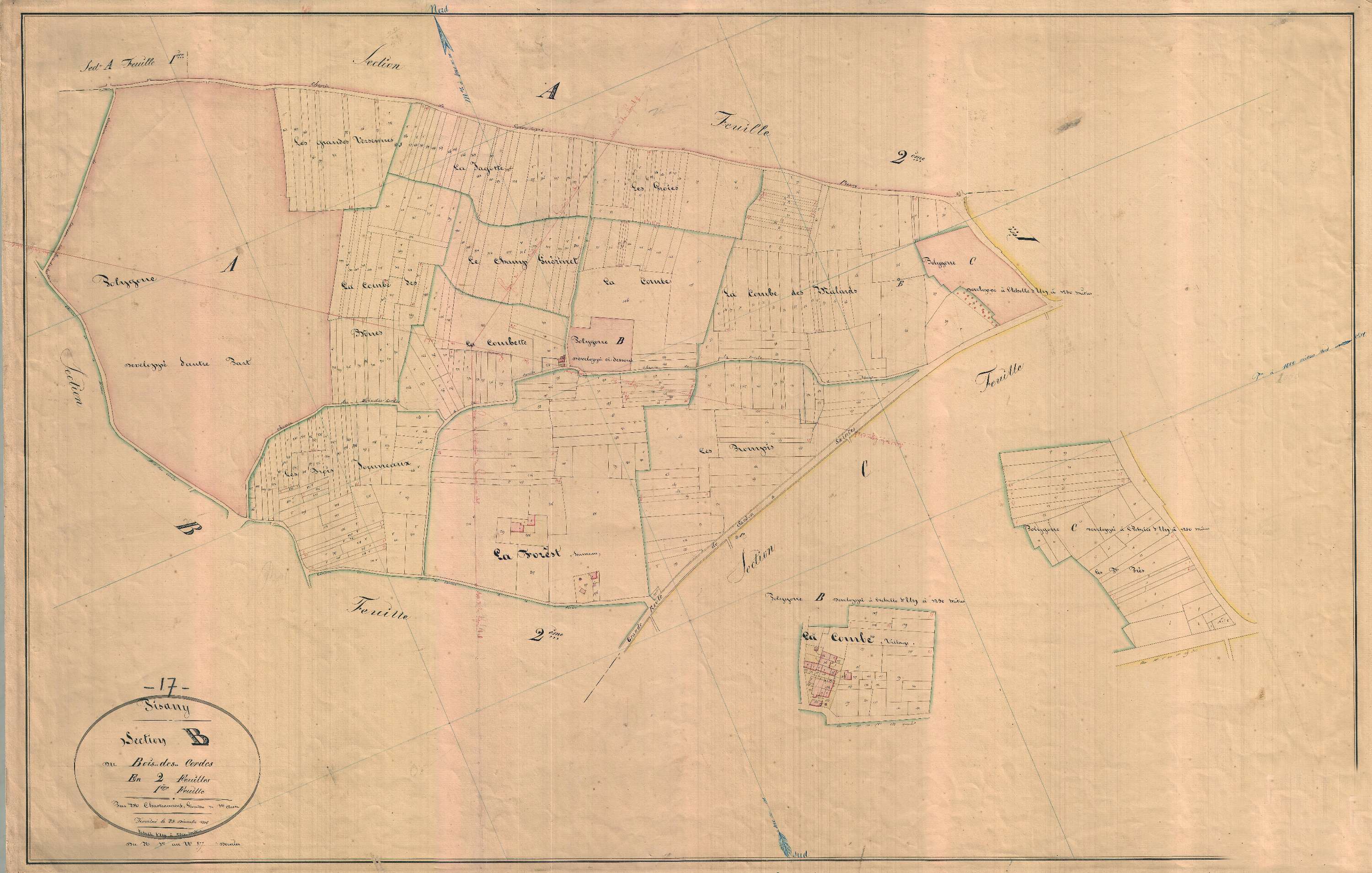 Pisany - Section B1 dite des Cordes.