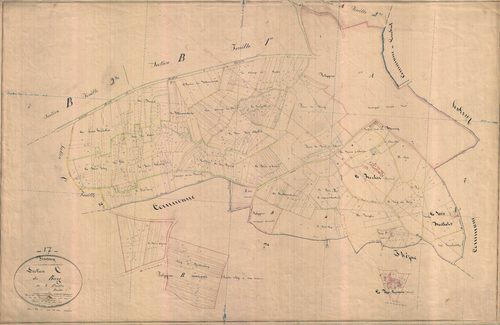 Pisany - Section C1 dite du Bourg.
