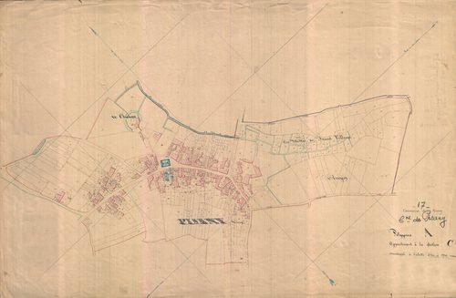 Pisany - Section C2 développement dite du Bourg.