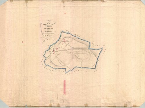 Poursay-Garnaud - Tableau d'assemblage.