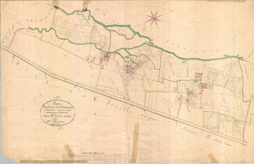 Poursay-Garnaud - Section A dite du Bourg.