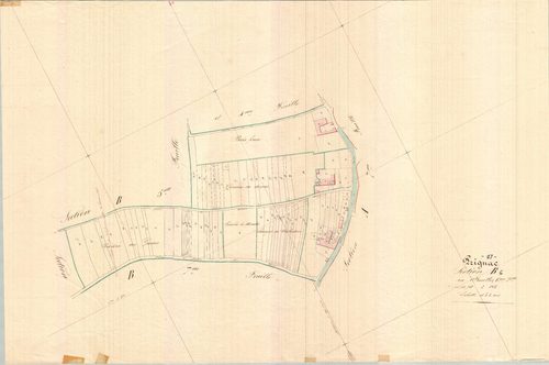 Prignac - Section B6 dite des Moulins.