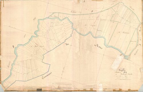 Prignac - Section B9 dite des Moulins.
