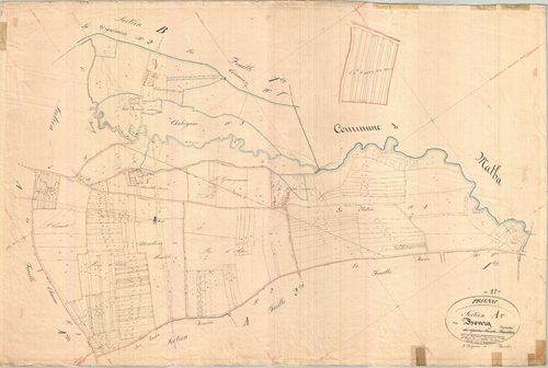 Prignac - Section A5 dite du Bourg.
