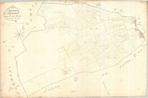 Puyravault - Section C2 dite du Bourg.