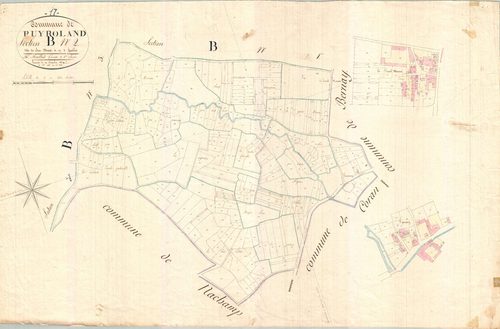 Puyrolland - Section B2 dite de chez Minet.