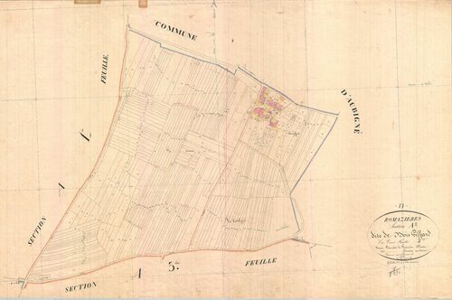 Romazières - Section A2 dite du Bois Giffard.