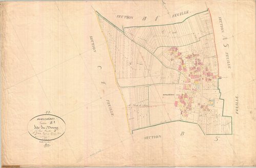 Romazières - Section B2 dite du Bourg.
