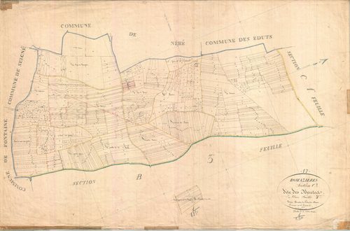 Romazières - Section C2 dite des Reutets.