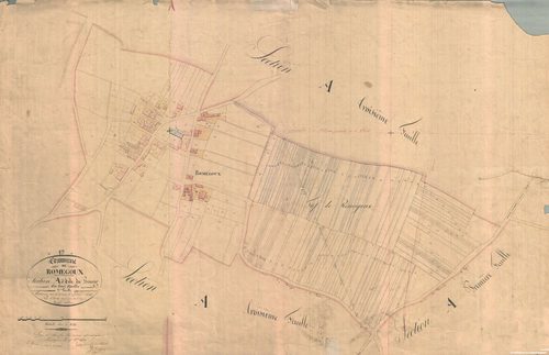 Romegoux - Section A2 dite du Bourg.