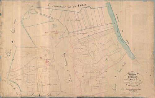 Romegoux - Section A3 dite du Bourg.