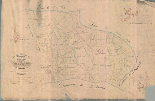 Romegoux - Section C1 dite des Bonnauds.