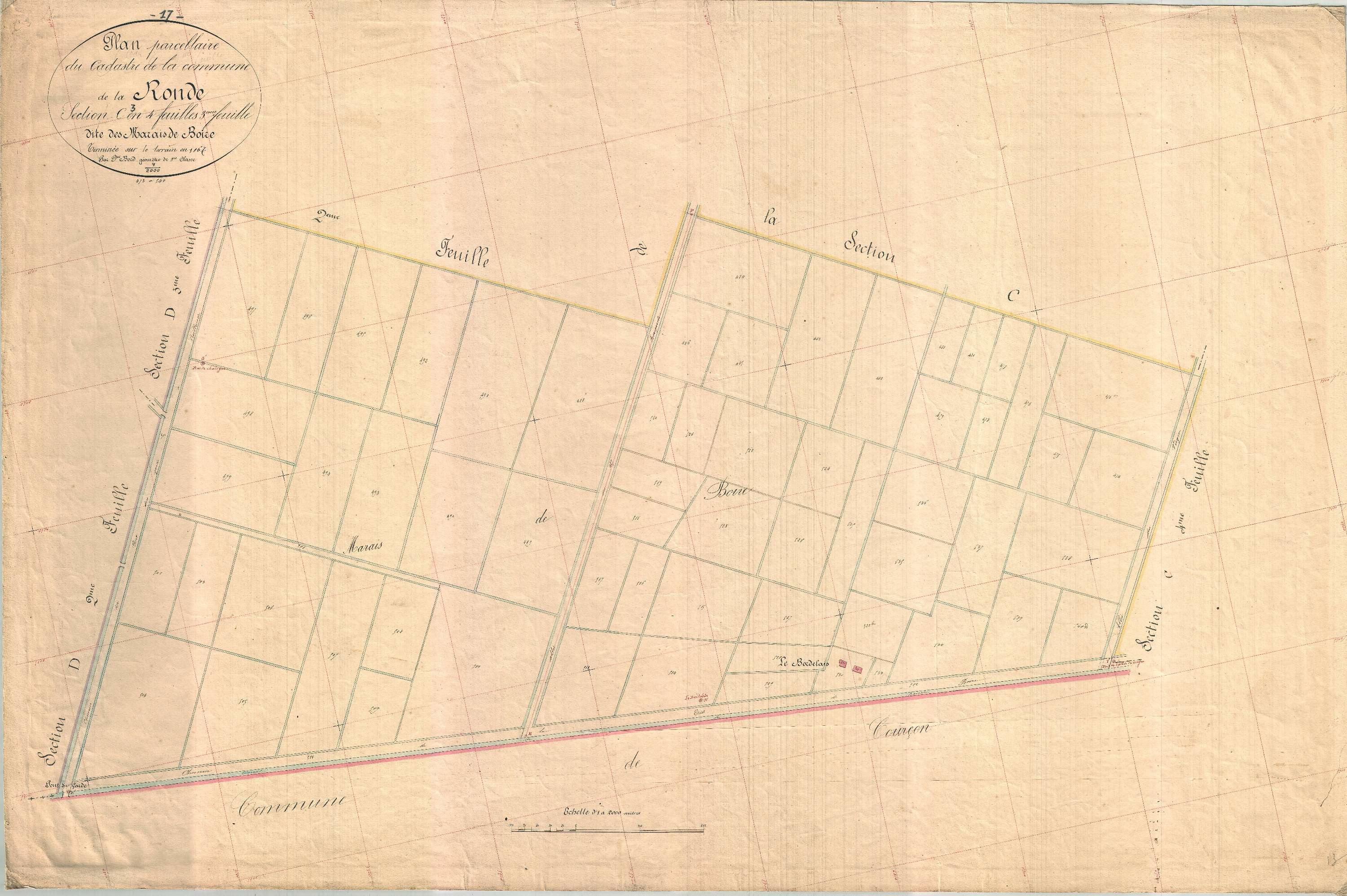 La Ronde - Section C3 dite du Marais des Boires.