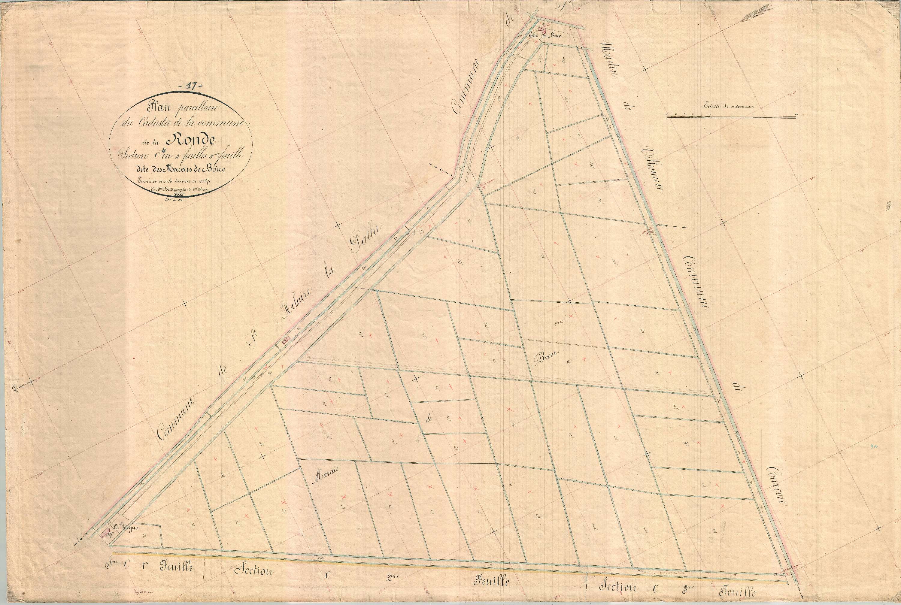 La Ronde - Section C4 dite du Marais des Boires.