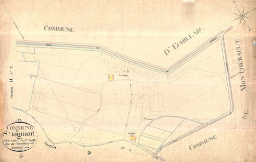 Saint-Agnant - Section A1 dite de Montierneuf.