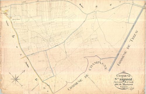 Saint-Agnant - Section A3 dite de Montierneuf.