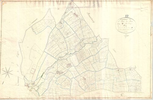 Saint-Bris-des-Bois - Section Bu dite du Bourg.