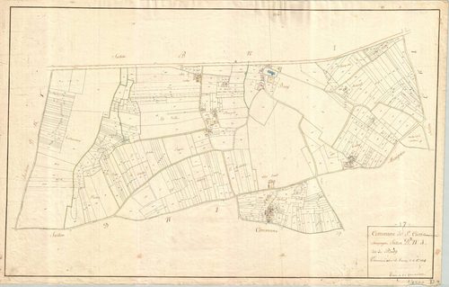 Saint-Ciers-Champagne - Section D3 dite du Bourg.